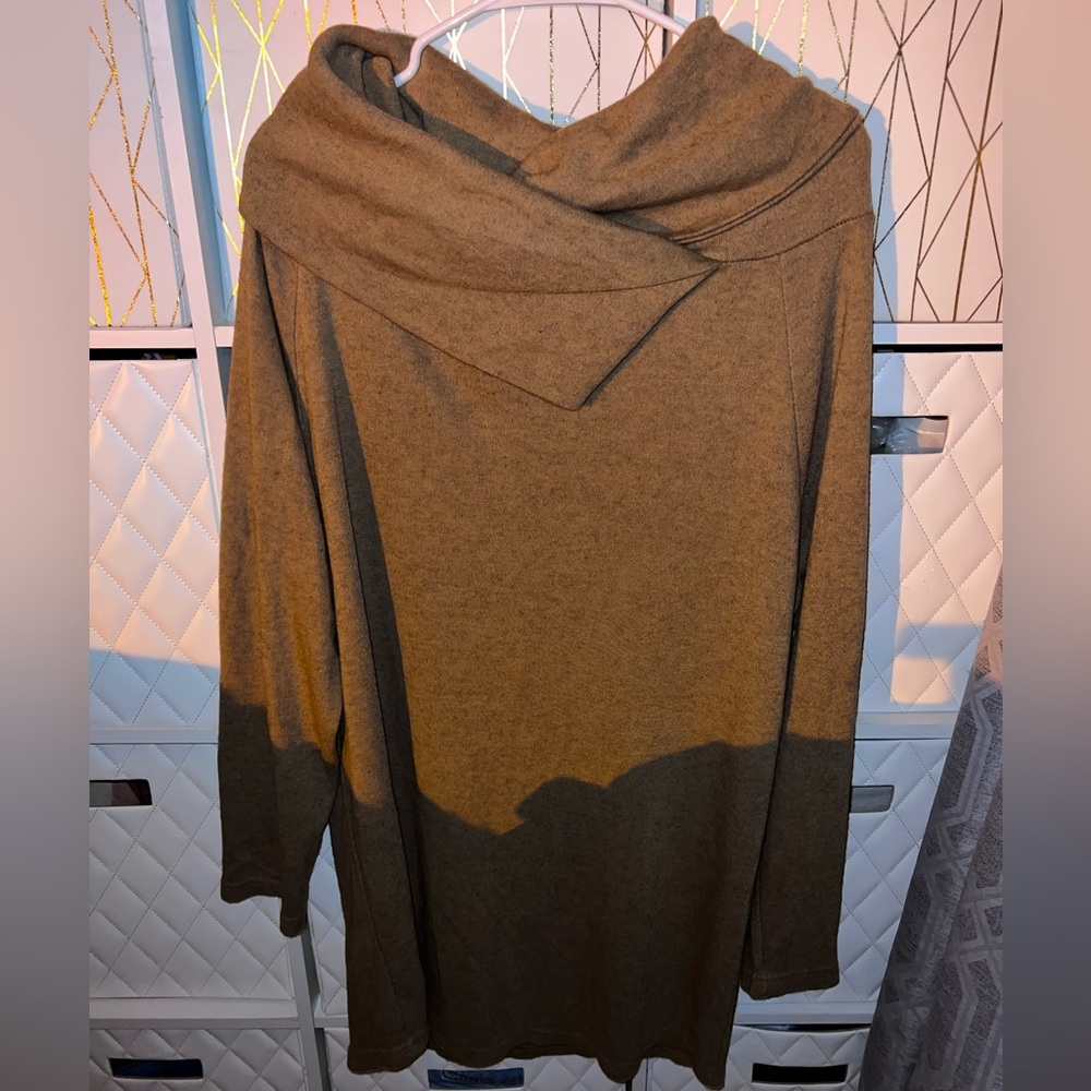 Tan Sweater Dress